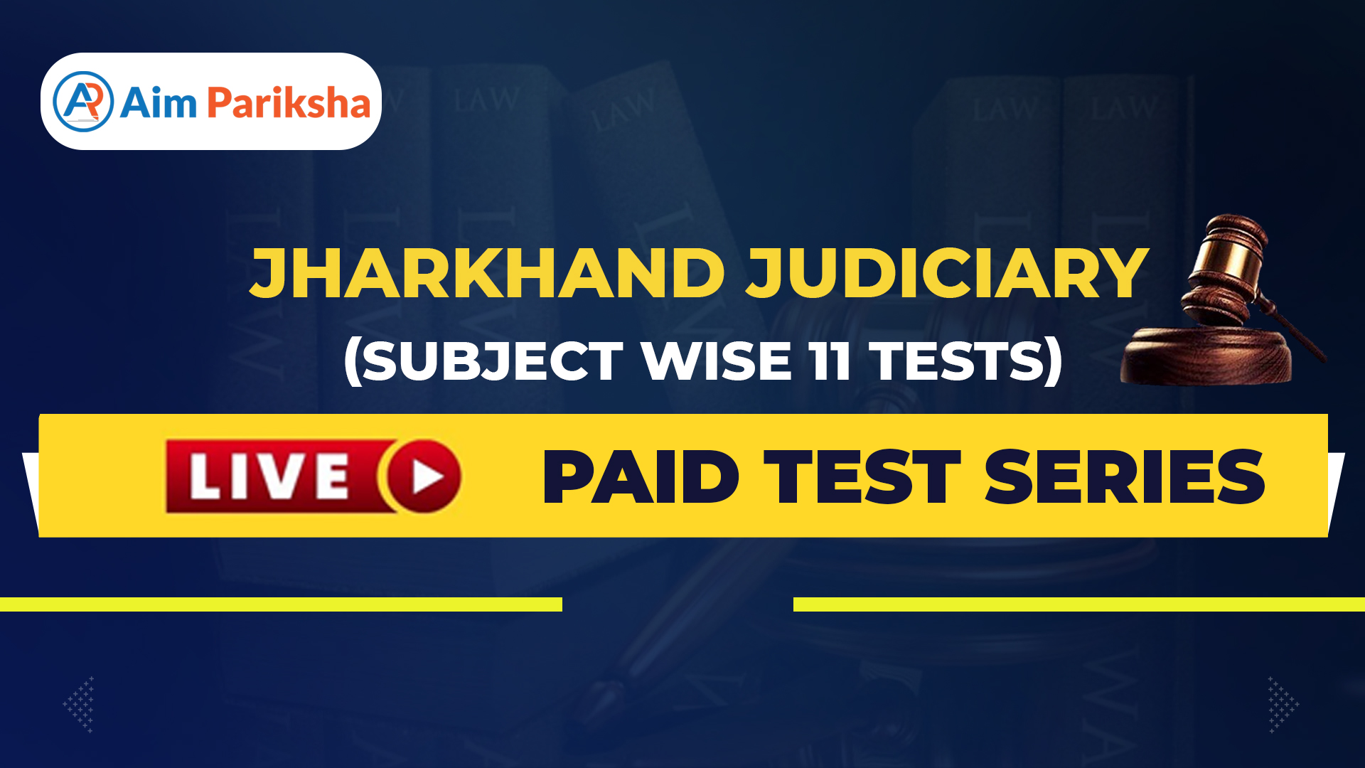 Jharkhand Judiciary Subject Wise 11 Tests